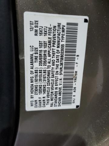 2008 Honda Odyssey EXL