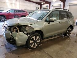 Salvage cars for sale at Avon, MN auction: 2017 Subaru Forester 2.5I Premium