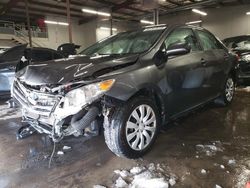 Salvage cars for sale at New Britain, CT auction: 2013 Toyota Corolla Base