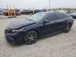 Salvage cars for sale at Indianapolis, IN auction: 2022 Toyota Camry Night Shade