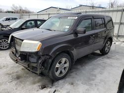 Salvage cars for sale at Albany, NY auction: 2012 Honda Pilot EXL