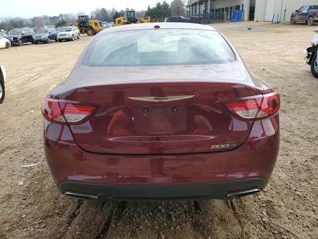 2016 Chrysler 200 S