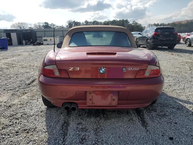 2001 BMW Z3 2.5