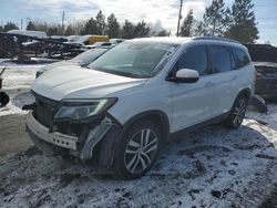 Salvage cars for sale at Denver, CO auction: 2018 Honda Pilot Touring