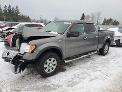 Ford salvage cars for sale: 2012 Ford F150 Supercrew