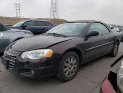 Salvage cars for sale at Littleton, CO auction: 2004 Chrysler Sebring Limited