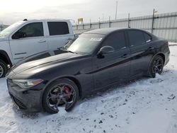 Salvage cars for sale at Cahokia Heights, IL auction: 2020 Alfa Romeo Giulia TI