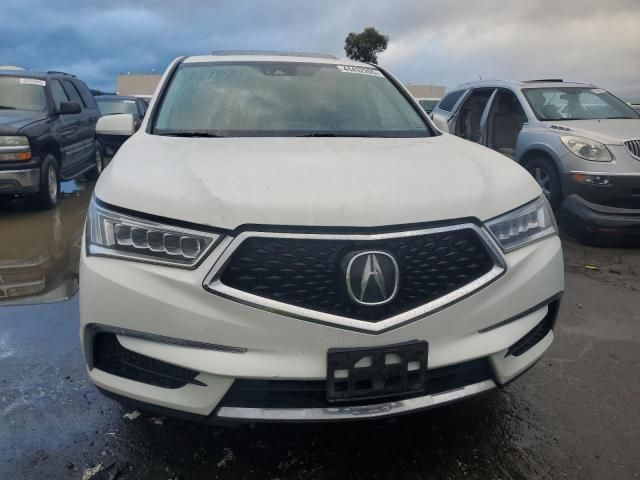 2017 Acura MDX Technology