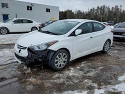 Salvage cars for sale from Copart Cookstown, ON: 2016 Hyundai Elantra SE