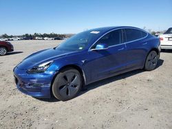 Salvage cars for sale at Fredericksburg, VA auction: 2019 Tesla Model 3