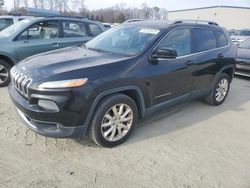 Salvage cars for sale at Spartanburg, SC auction: 2014 Jeep Cherokee Limited