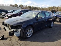 Salvage cars for sale at Exeter, RI auction: 2015 Volvo V60 Platinum