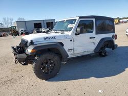 Jeep salvage cars for sale: 2021 Jeep Wrangler Sport