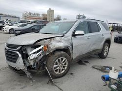 Salvage cars for sale from Copart New Orleans, LA: 2021 Chevrolet Traverse LT