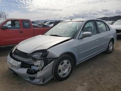 Honda salvage cars for sale: 2003 Honda Civic Hybrid