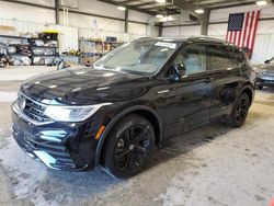 Salvage cars for sale at Bridgeton, MO auction: 2024 Volkswagen Tiguan SE R-LINE Black