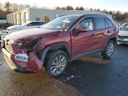 Vehiculos salvage en venta de Copart Exeter, RI: 2021 Toyota Rav4 XLE Premium