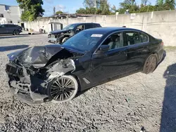 Salvage cars for sale at Opa Locka, FL auction: 2019 BMW 530 XI