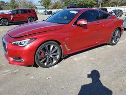 Salvage cars for sale at Eight Mile, AL auction: 2018 Infiniti Q60 RED Sport 400