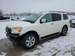 Salvage cars for sale at Louisville, KY auction: 2010 Nissan Armada SE