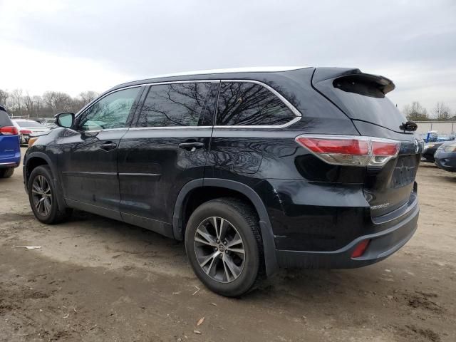 2016 Toyota Highlander XLE