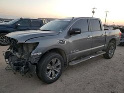 Salvage cars for sale at auction: 2017 Nissan Titan SV