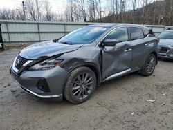 Salvage cars for sale at Hurricane, WV auction: 2021 Nissan Murano SV