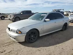 Salvage cars for sale at Amarillo, TX auction: 2002 BMW 525 I Automatic