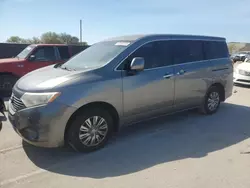 Salvage cars for sale at Orlando, FL auction: 2015 Nissan Quest S