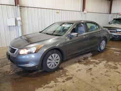 Salvage cars for sale at Pennsburg, PA auction: 2008 Honda Accord LX