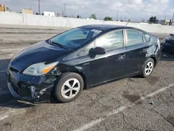 Salvage cars for sale at Van Nuys, CA auction: 2012 Toyota Prius