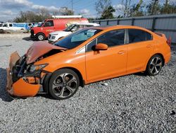 Salvage cars for sale at Riverview, FL auction: 2014 Honda Civic SI