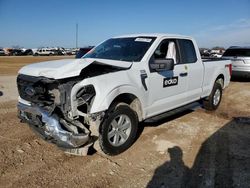 Salvage cars for sale at San Antonio, TX auction: 2022 Ford F150 Super Cab