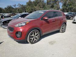 Salvage cars for sale at Ocala, FL auction: 2017 KIA Sportage SX