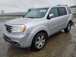 Salvage cars for sale at Anderson, CA auction: 2012 Honda Pilot Touring