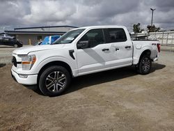 Salvage cars for sale at San Diego, CA auction: 2022 Ford F150 Supercrew