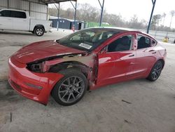 Salvage cars for sale at Cartersville, GA auction: 2020 Tesla Model 3