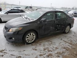 Salvage cars for sale at Dyer, IN auction: 2010 Toyota Corolla Base