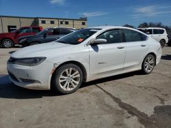 Salvage cars for sale at Wilmer, TX auction: 2016 Chrysler 200 Limited