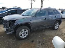 Salvage cars for sale at San Martin, CA auction: 2021 Toyota Rav4 LE