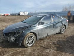 Salvage cars for sale at Greenwood, NE auction: 2015 Toyota Camry LE