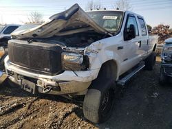 Salvage cars for sale at Waldorf, MD auction: 2005 Ford F350 SRW Super Duty