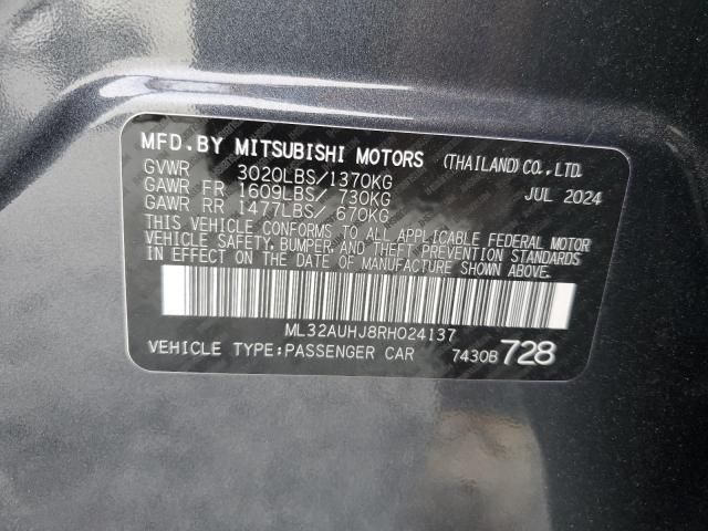 2024 Mitsubishi Mirage ES