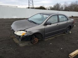 Salvage cars for sale at Windsor, NJ auction: 2003 Toyota Corolla CE