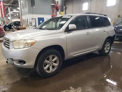 Salvage cars for sale at Blaine, MN auction: 2008 Toyota Highlander