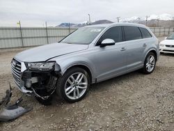 Salvage cars for sale at Magna, UT auction: 2017 Audi Q7 Prestige