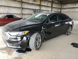 Salvage cars for sale at Phoenix, AZ auction: 2019 Ford Fusion SEL