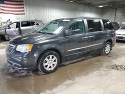 Salvage cars for sale at Franklin, WI auction: 2012 Chrysler Town & Country Touring