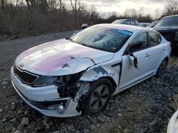 Salvage cars for sale at Ellwood City, PA auction: 2012 KIA Optima Hybrid