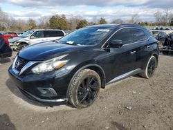 Nissan salvage cars for sale: 2017 Nissan Murano S